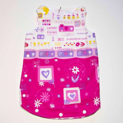 Gigoteuse prématuré Fleurs coton Bio - Cangurito