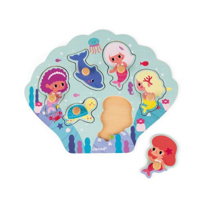 Puzzle Happy Sirènes 6pcs Janod