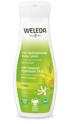 Lait corporel hydratant 24h au citrus 200 ml - Weleda