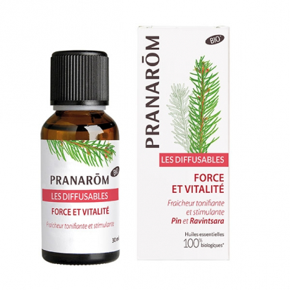 Synergie à Diffuser Force et Vitalité Bio - Pranarom