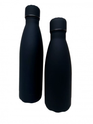 Gourde isotherme 350 ml Noir Miss turtle