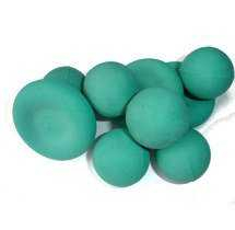 6 Balles de lavage + 4 battoirs 