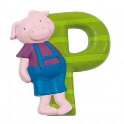 Lettre résine P - Moulin Roty