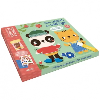 Mon coffret d'artiste J'habille mes animaux Auzou