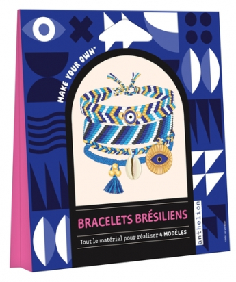 Kit confection Bracelets brésiliens Fleurus