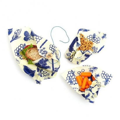 3 emballages Zéro déchet - Lunch - Bee's Wrap