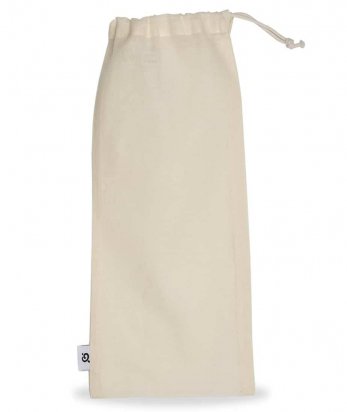 Pochon en coton Bio pour bouteille 750ml Qwetch