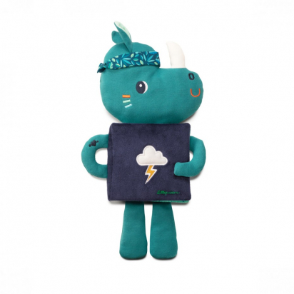 Livre doudou Marius le rhinocéros Lilliputiens