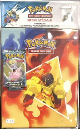 Portfolio + Booster Pokémon JCC EV09 – Aventures Ensemble | Officiel