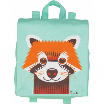 Sac à dos coton BIO - Panda roux - Coq en pâte