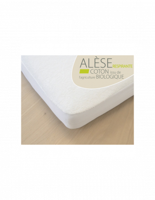 Alèse coton bio lit Junior 90x200 cm - Kadolis