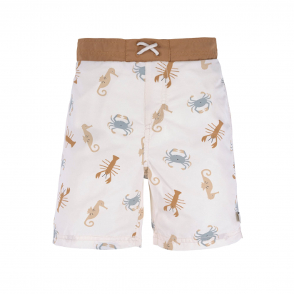 Short de bain avec couche Animaux de la mer blanc cassé Lassig