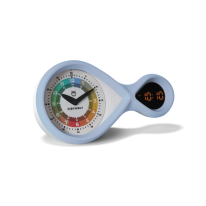 Kidyalarm Réveil éducatif Bleu Kidywolf