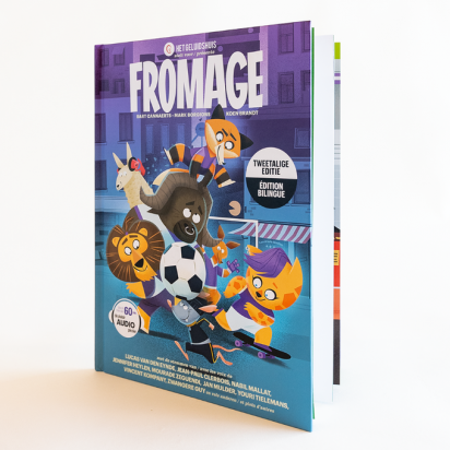 Livre audio Fromage Foot Edition bilingue Het Geluidshuis