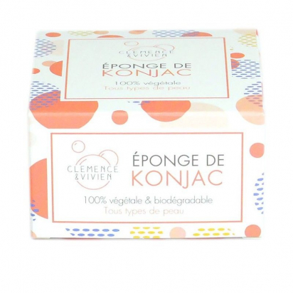 Eponge de Konjac Clémence et vivien