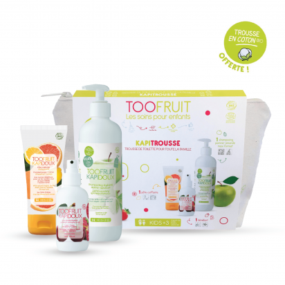 KAPITROUSSE Trousse capillaire BIO Toofruit