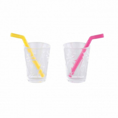 2 Verres et 2 Pailles pour Poupée Ma Corolle - Corolle