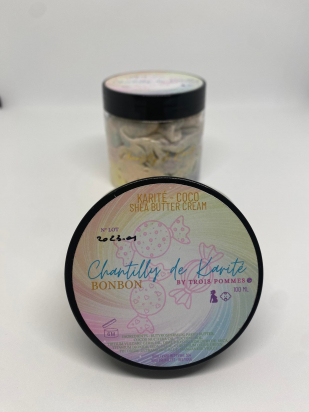 Chantilly de karité Bonbon 200 ml Trois pommes