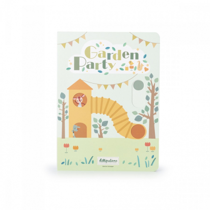 Livre pop up Garden Party Les opposés Lilliputiens