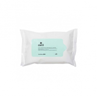  Lingettes démaquillantes à l'aloe vera - Avril