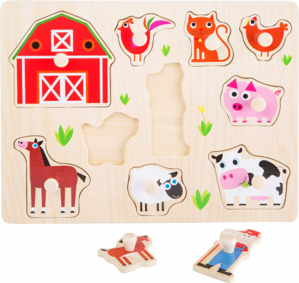 Puzzle en bois Ferme Small foot