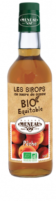 Sirop de pêche BIO Équitable 50cl - Meneau
