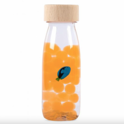 Bouteille sensorielle Sound Blue Tang Petit boum