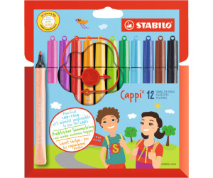 Stabilo Cappi 12 feutres