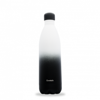 Bouteille Isotherme - 1L - Graphite noir - Qwetch