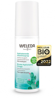 Brume hydratante visage Figuier de barbarie 100ml Weleda
