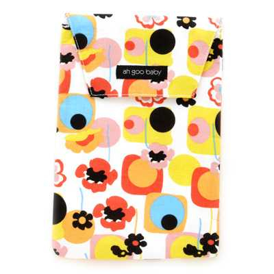 Pochette à langes, couches ou lingettes - Flower poppy