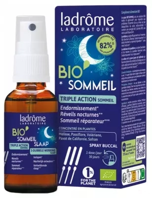 Bio'Sommeil Triple Action Sommeil Spray Buccal Bio 20 ml Ladrome