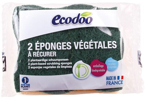 Eponges végétales à récurer - Ecodoo