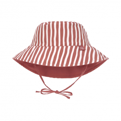 Chapeau anti-UV réversible Rayé Rouge Lassig