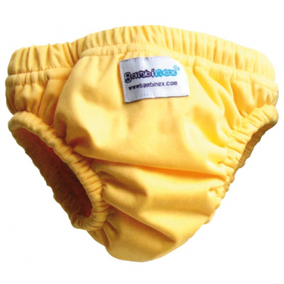 Maillot (lavable) de bain Jaune - Bambinex