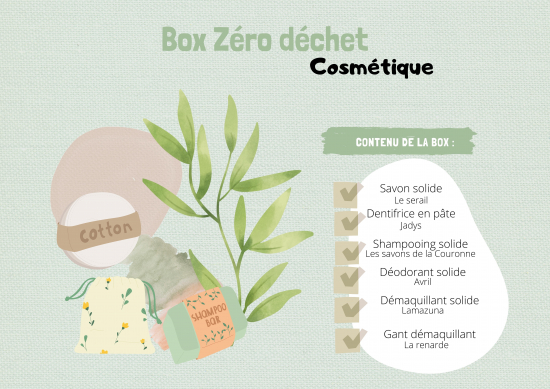 Box Zéro déchet Cosmétique