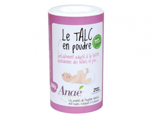 Talc en poudre pour bébé - 300g - Anaé