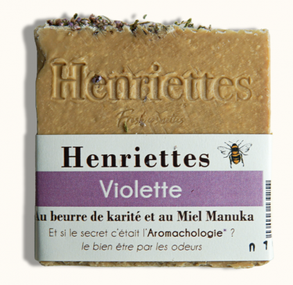 Savon corps Violette Réconfort Henriettes