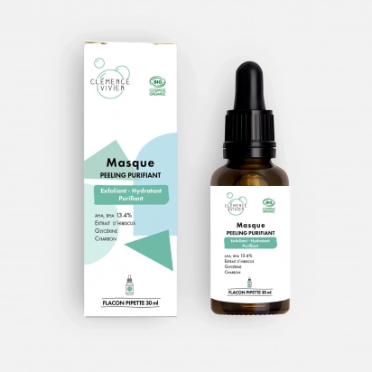 Masque peeling purifiant Clémence et Vivien