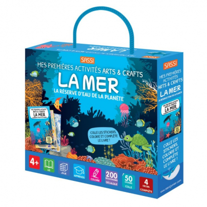 Mes premières activités créatives Arts & Crafts La Mer Sassi