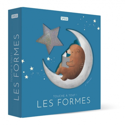 Livre tactile Les formes Sassi