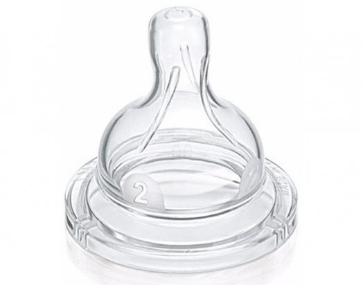 Lot de 2 Tétines classic -  1 mois+ -  Avent