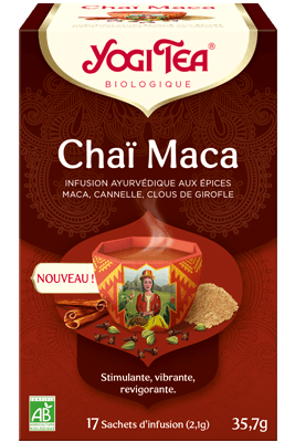 Yogi tea Chaï maca bio