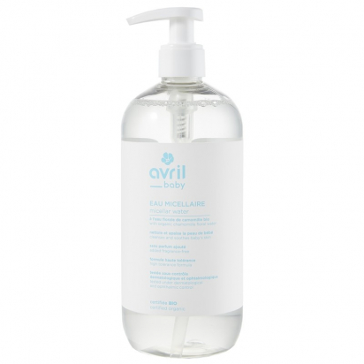 Eau micellaire BIO bébé 500 ml Avril