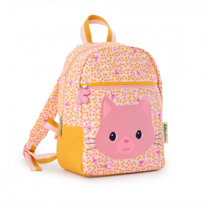 Sac à dos en PET recyclé Jeanne le chat Lilliputiens