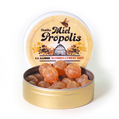 Pastilles Apipharma Miel Propolis 50g Bonbon France