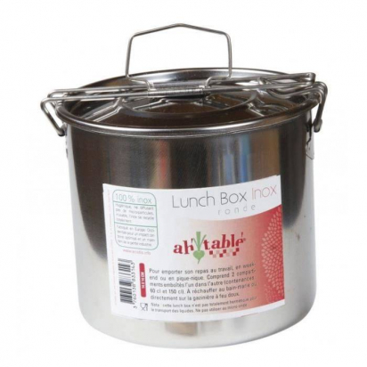 Lunch box ronde Ah ! Table