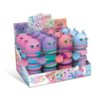 Trousse verticale Animalous Rose Nébulous