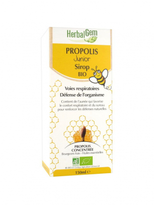 Propolis Junior BIO Sirop Défense de l'organisme HerbalGem
