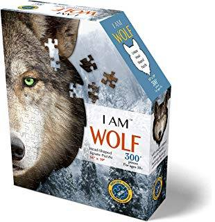 Puzzle 300 pièces loup Madcap